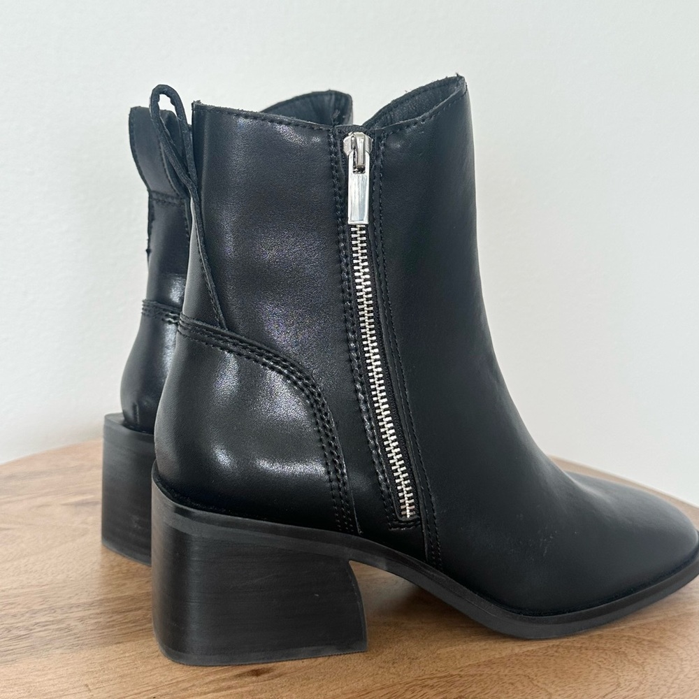 NEW Steve Madden Ruthy Black Boots Size 8.5 - Picture 3 of 9